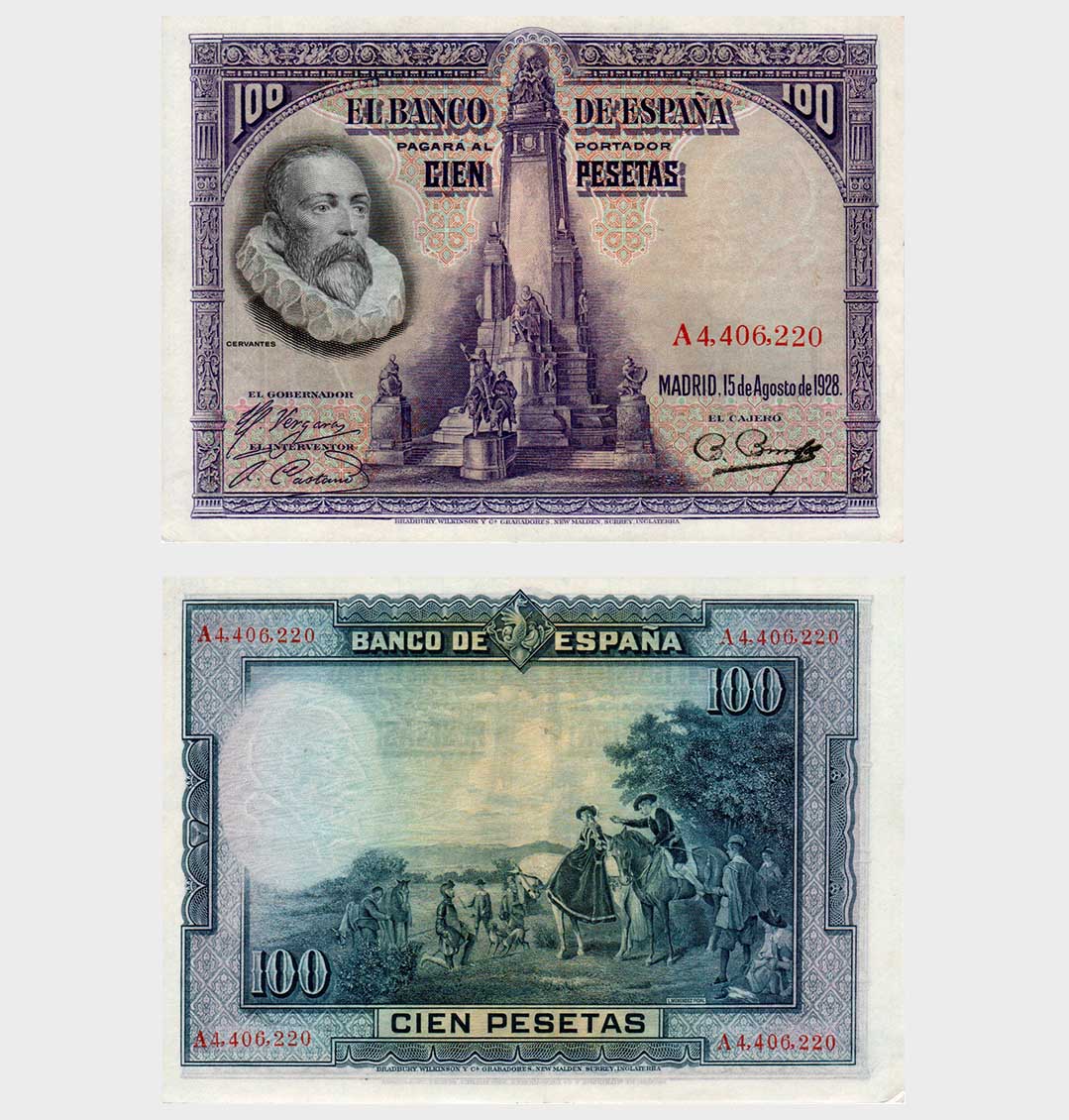 #ED2587 - Spain 15.08.1928 - 100 Pesetas - Image 1