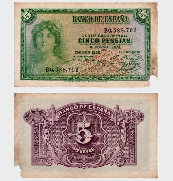 1935 - 5 Pesetas