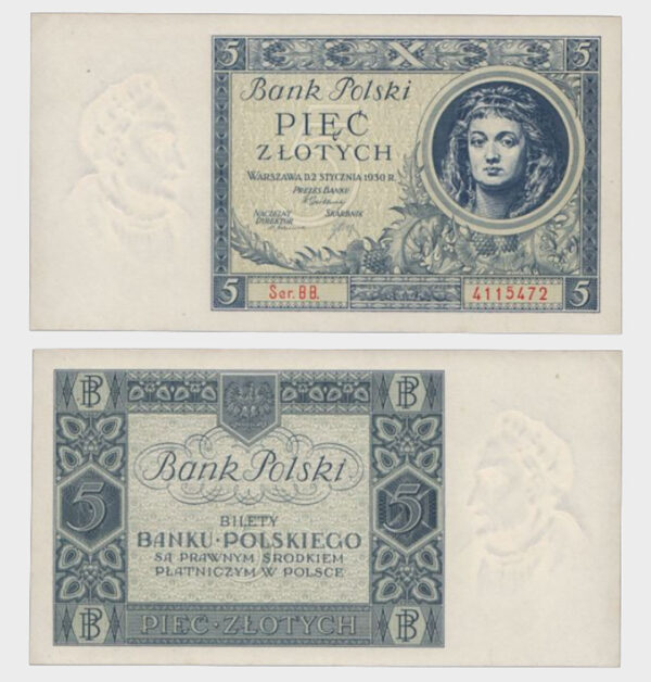 1930 - 5 Zlotych
