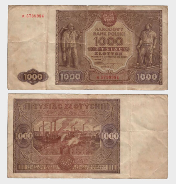 1946 - 1000 Zlotych