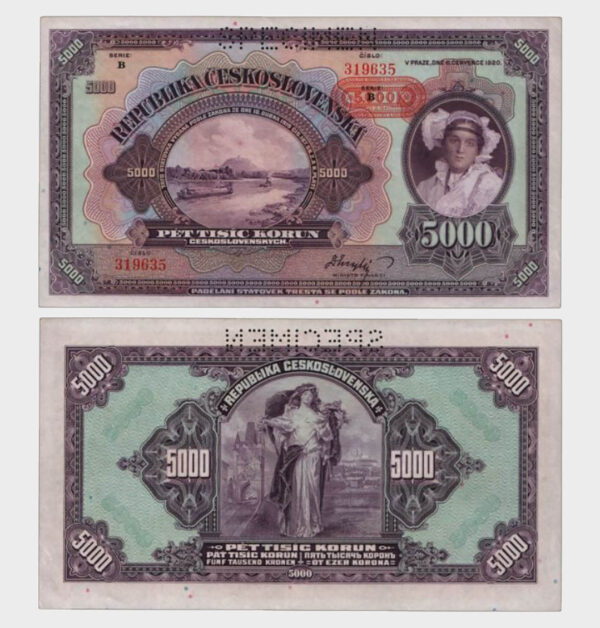 1920 (1943) - 5.000 Korun