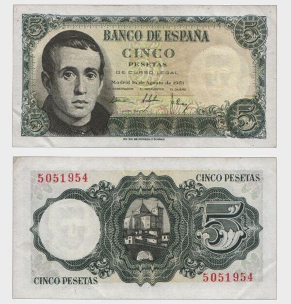 1951 - 5 Pesetas