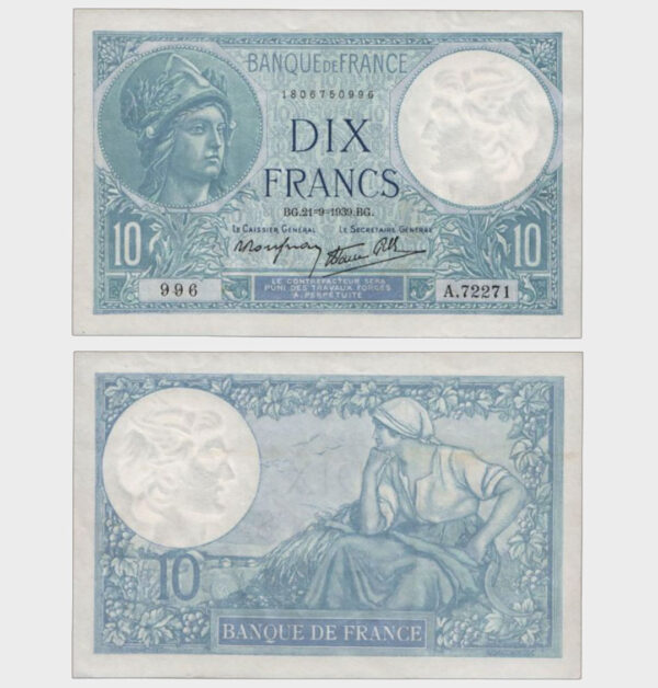 1939 - 10 Francs