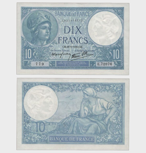 1939 - 10 Francs