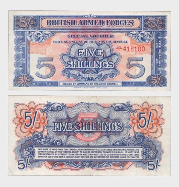 1961 - 5 Shillings