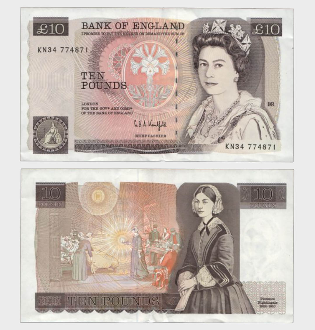 #CO3223 - United Kingdom 1991 - 10 Pounds - Image 1