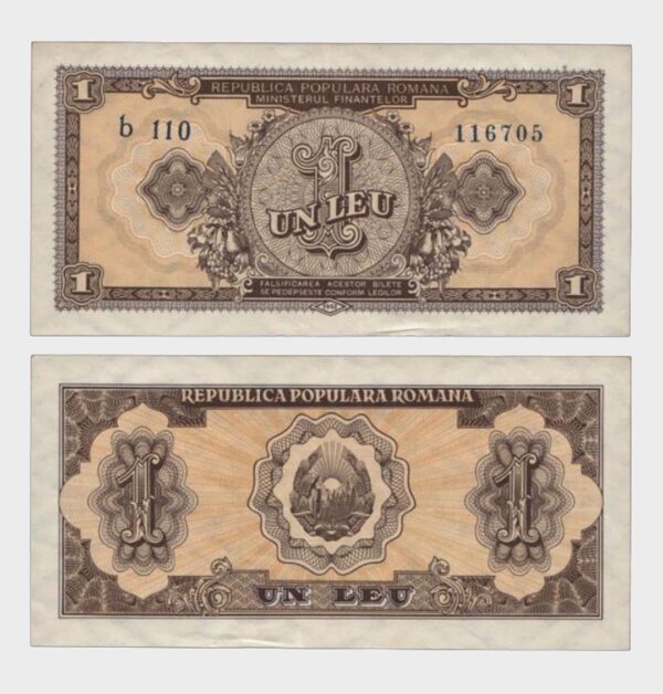 1952 - 1 Leu