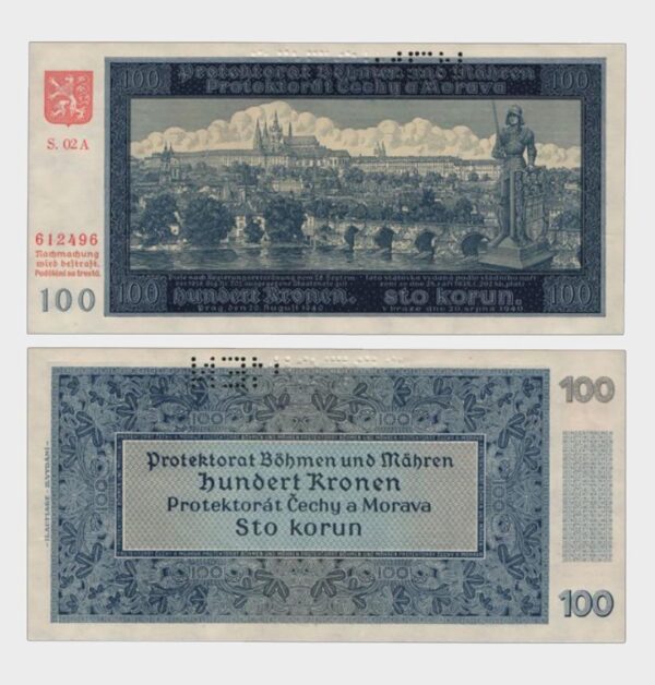 1940 - 100 Korun - SPECIMEN