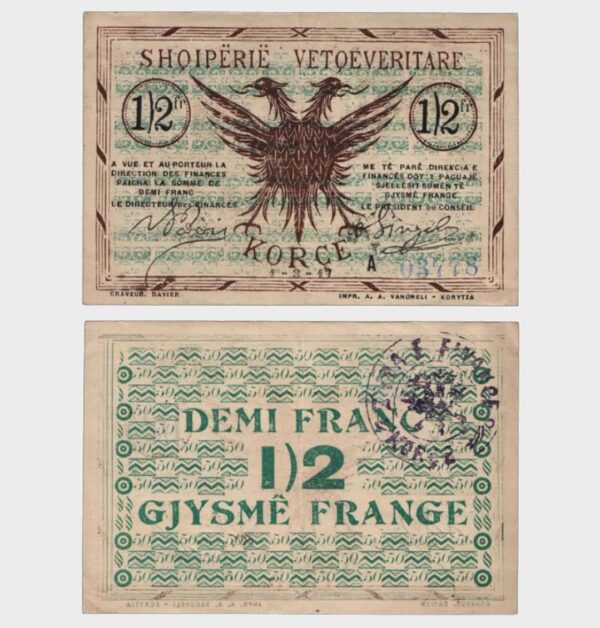 1917 - 1/2 Franc