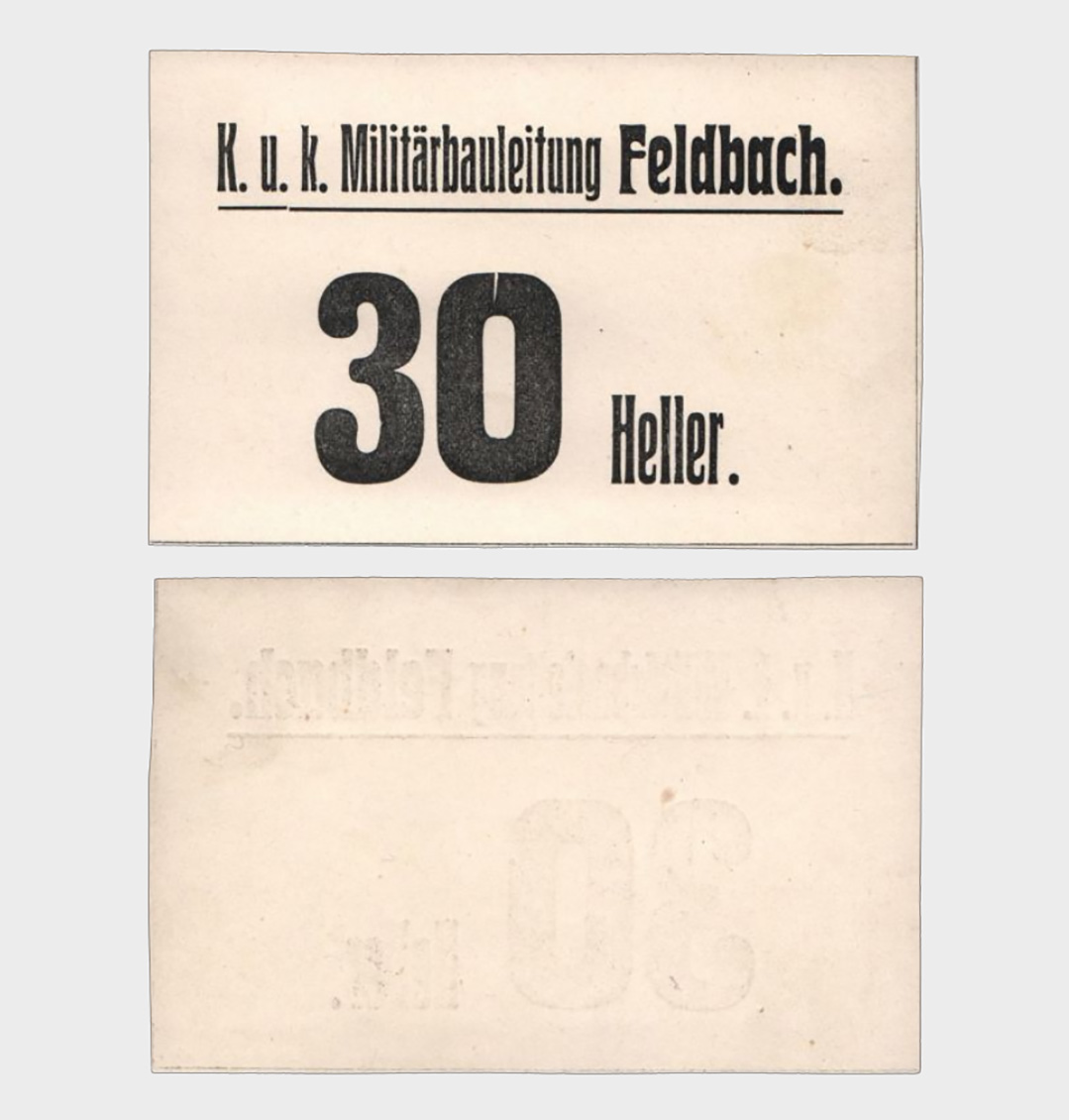 #CO4252 - POW Camp - Austro-Hungary - 1 191? - 30 Heller - Image 1