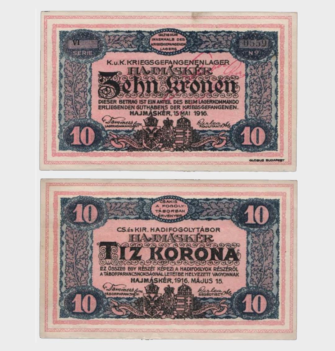 #CO4261 - POW Camp - Austro-Hungary - 1 1916 - 10 Kronen - Image 1