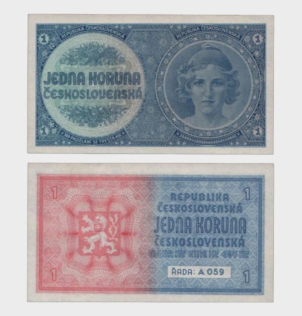 1938 - 1 Koruna