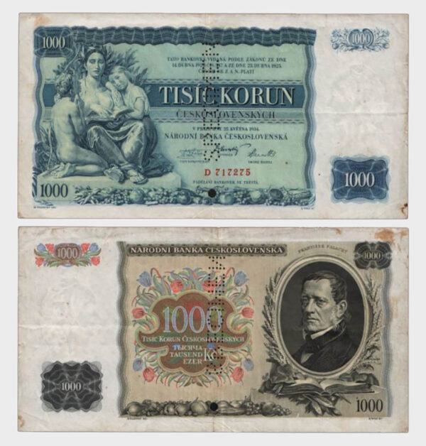 1934 - 1000 Korun