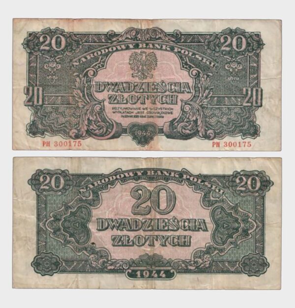 1944 - 20 Zlotych