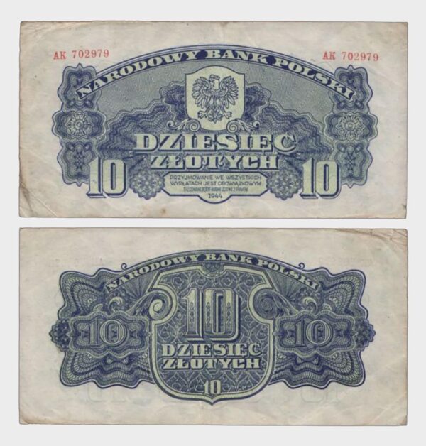 1944 - 10 Zlotych