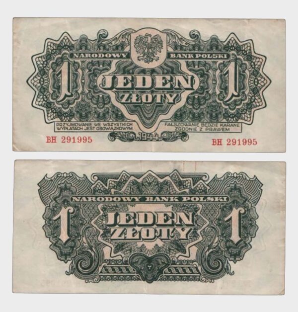 1944 - 1 Zloty