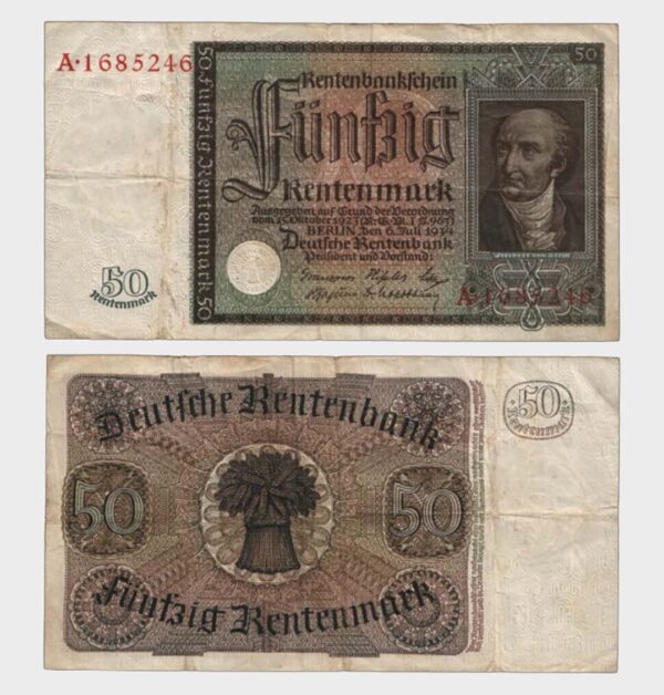 1934 - 50 Rentenmark