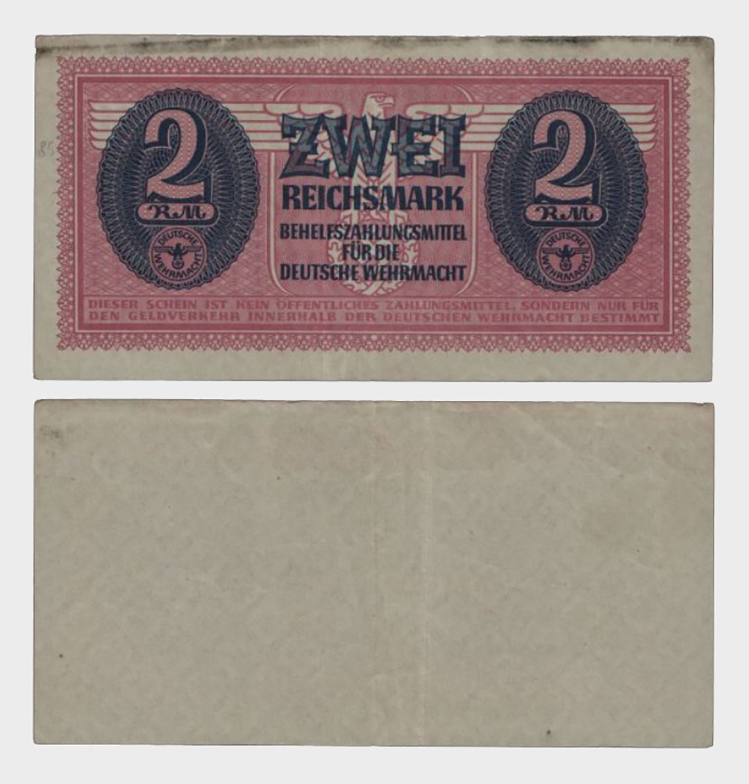 #CO4502 - Germany 1942 - 2 Reichsmark - Image 1