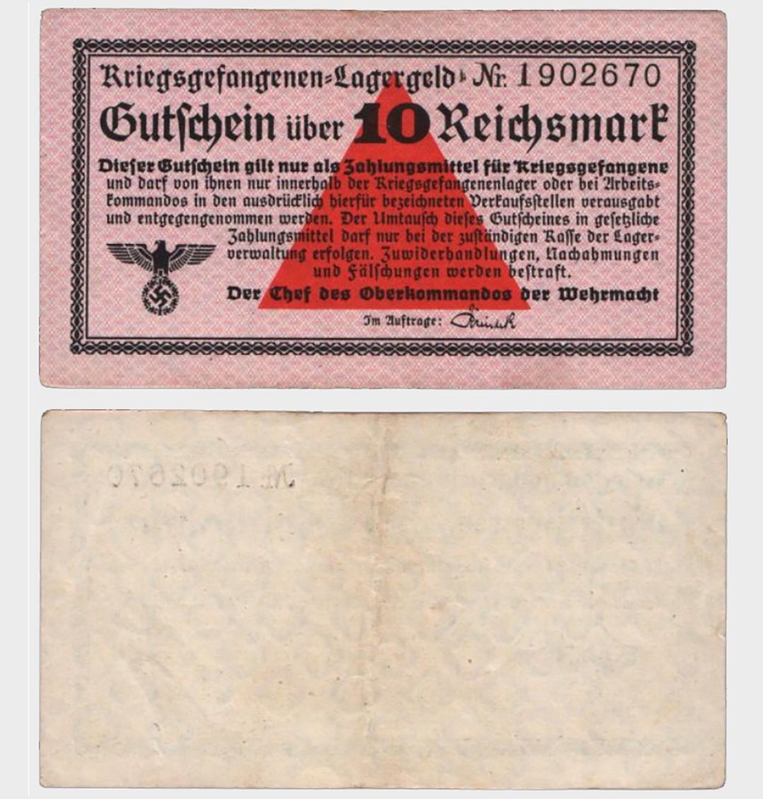 #CO4504 - Germany 1939 - 10 Reichsmark - Image 1