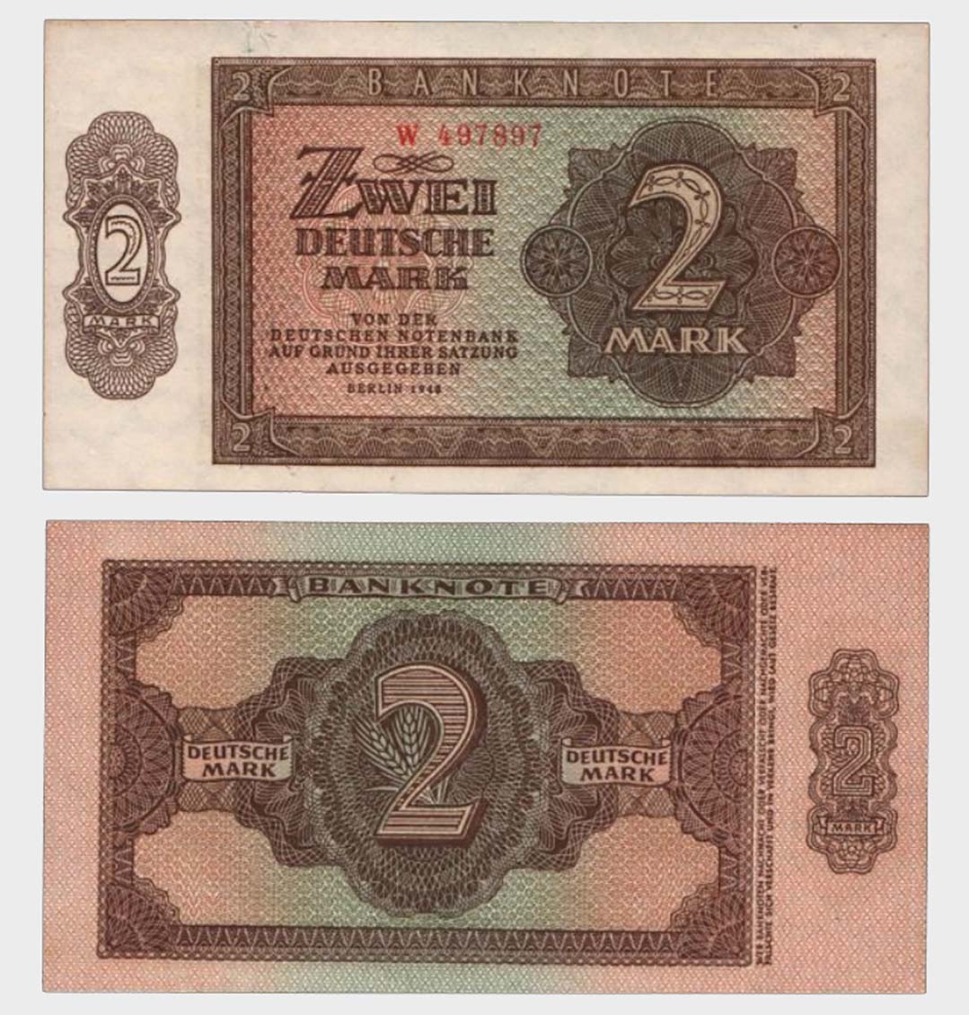 #CO4510 - Germany 1948 - 2 Mark - Image 1