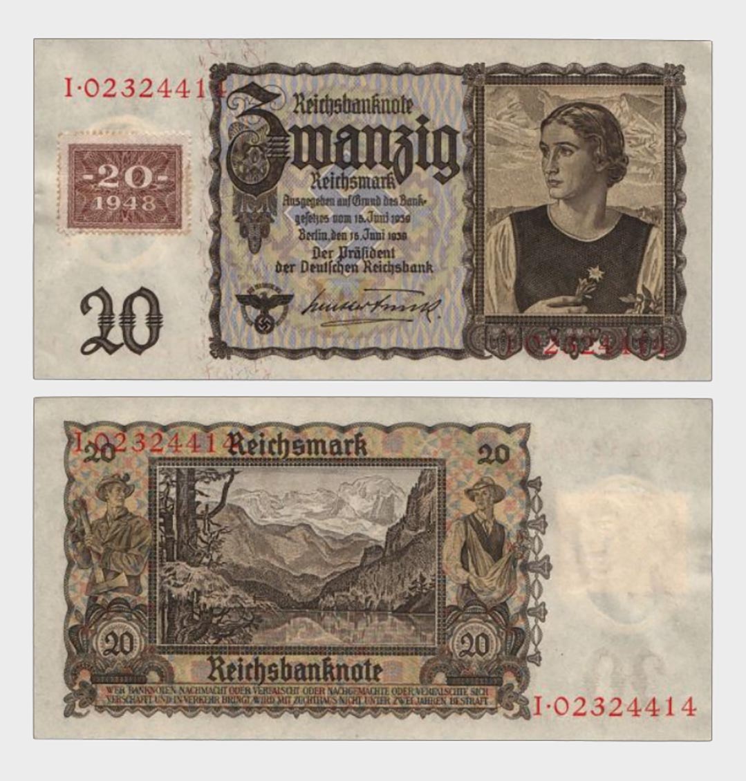 #CO4520 - Germany 1948 - 20 Reichsmark - Image 1