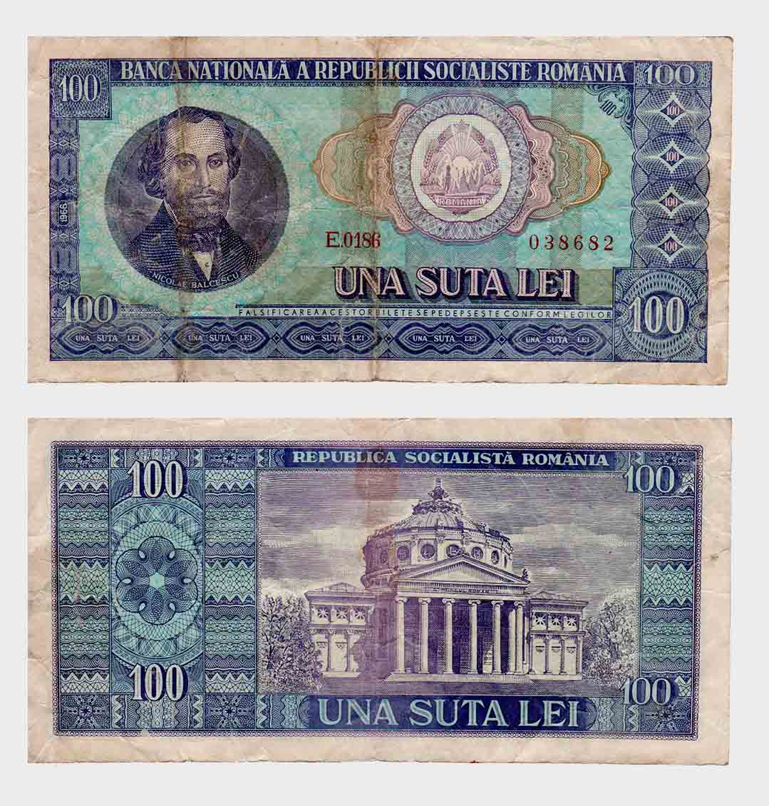 #ED3784 - Romania - 1 1966 - 100 Lei - Image 1