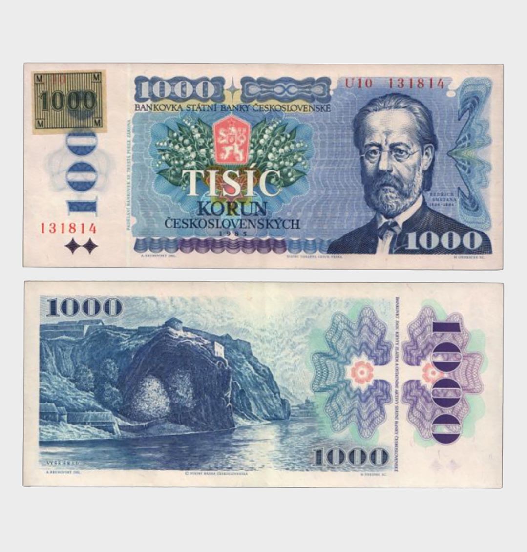 #CO5014 - Czechoslovakia 1985-1993 - 1000 Korun - Image 1