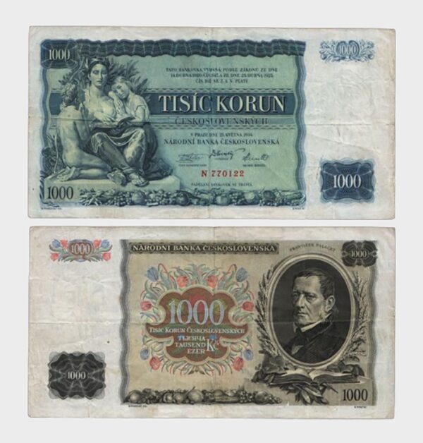 1934 - 1000 Korun