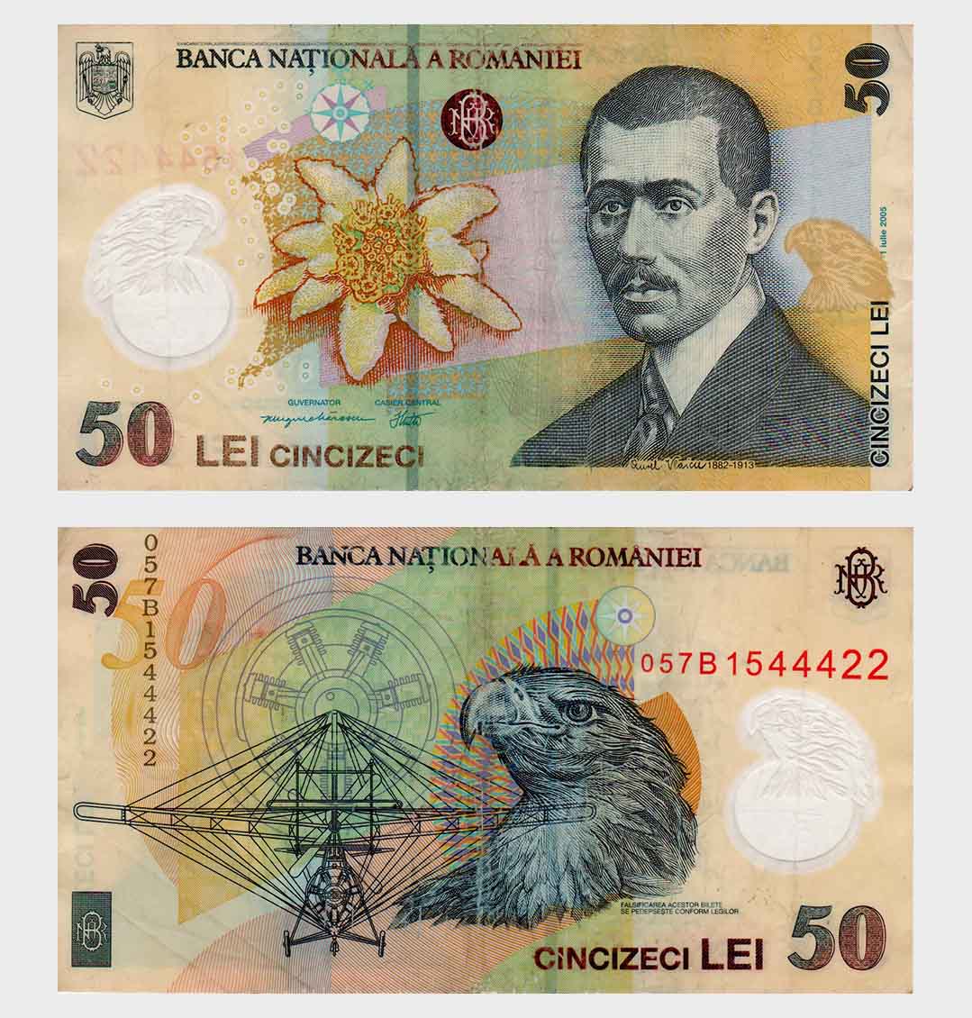 #ED4101 - Romania 2005 (2005) - 50 Lei - Image 1