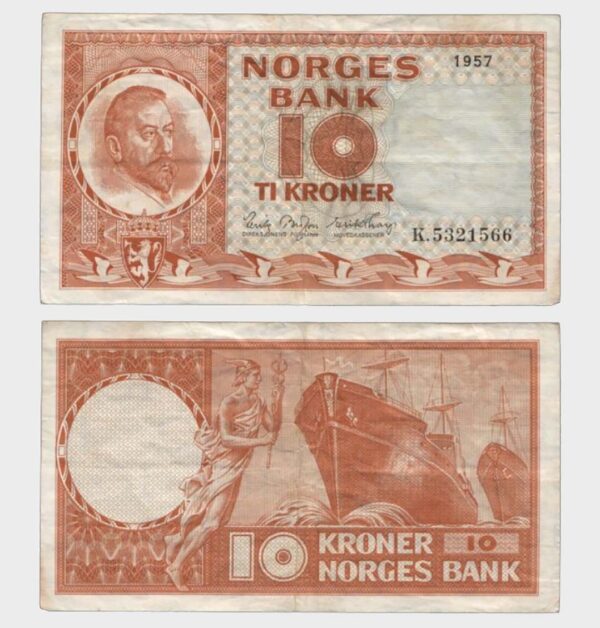 1957 - 10 Kroner