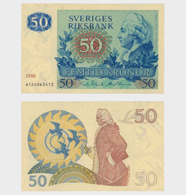 1986 - 50 Kronor