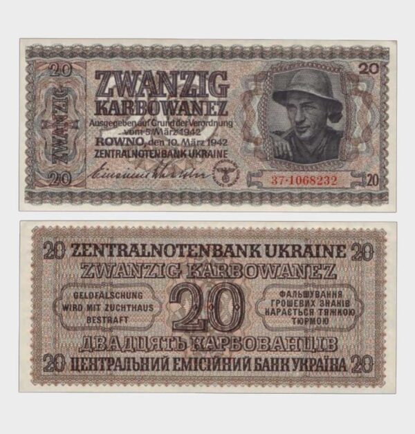1942 - 20 Karbowanez
