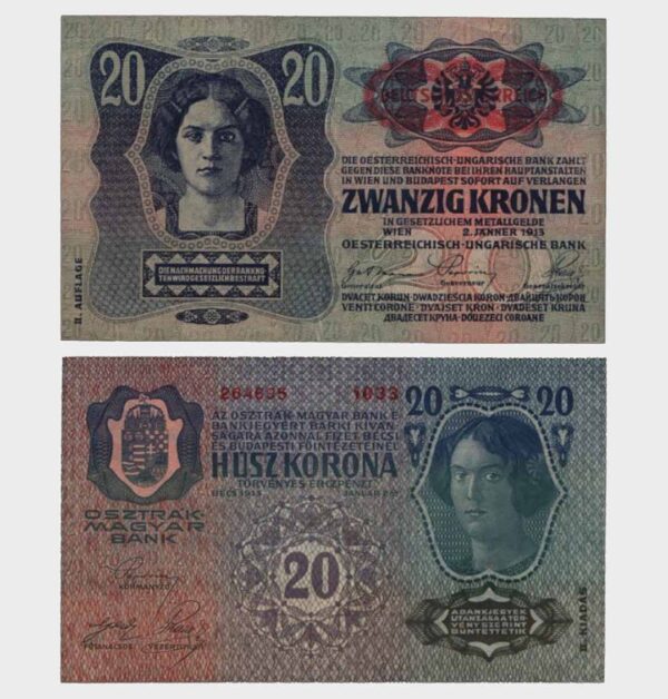 1913 (1919) - 20 Kronen