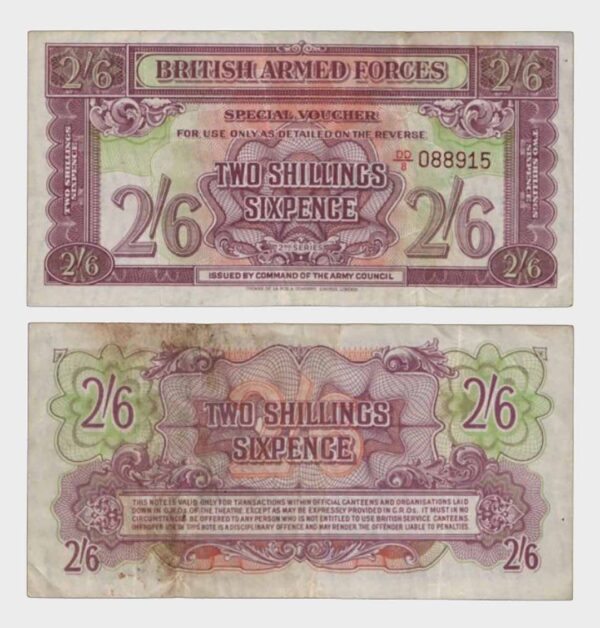 1961 - 2 Shillings / 6 Pence