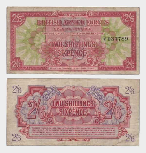 1946 - 2 Shillings / 6 Pence