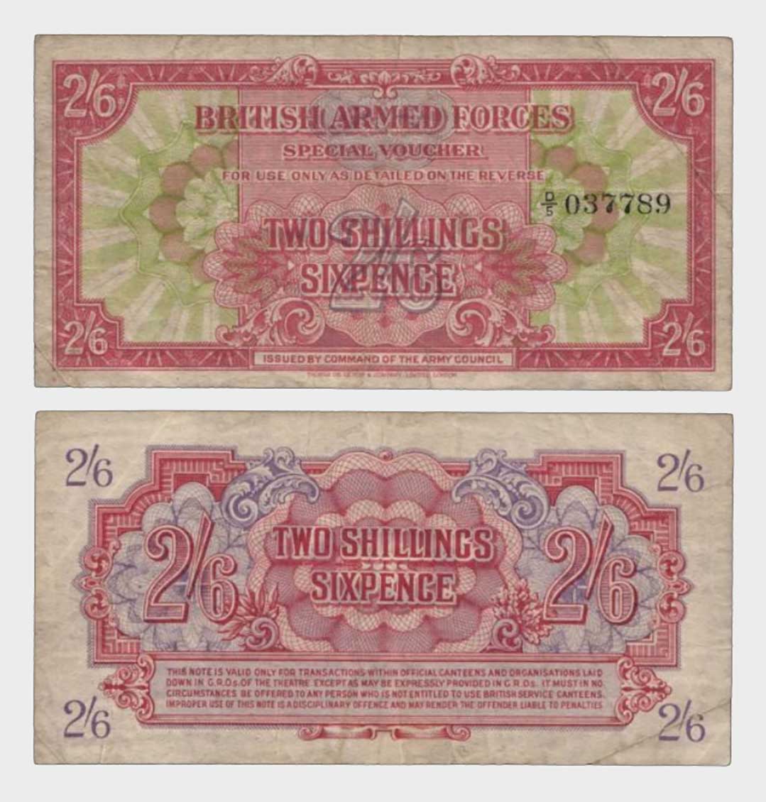 #CO5893 - United Kingdom 1946 - 2 Shillings / 6 Pence - Image 1