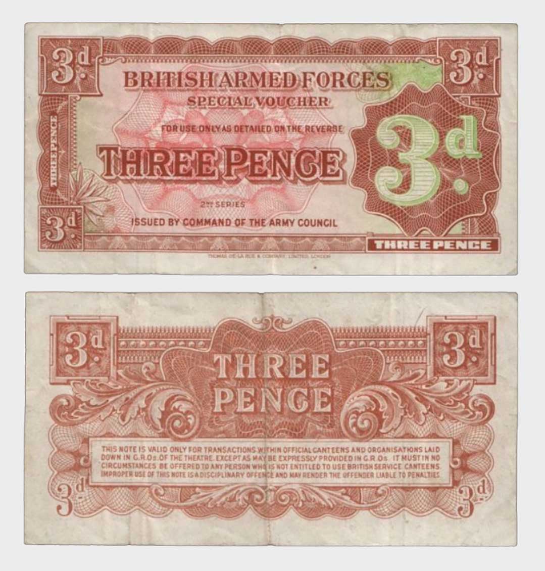 #CO5906 - United Kingdom 1948 - 3 Pence - Image 1