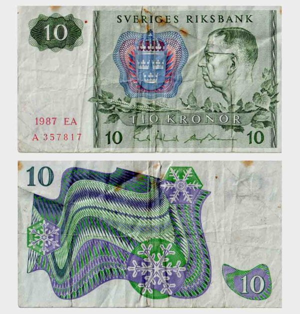 1987 - 10 Kronor