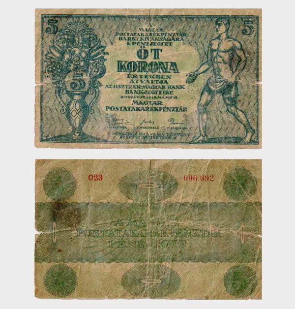 1919 - 5 Korona