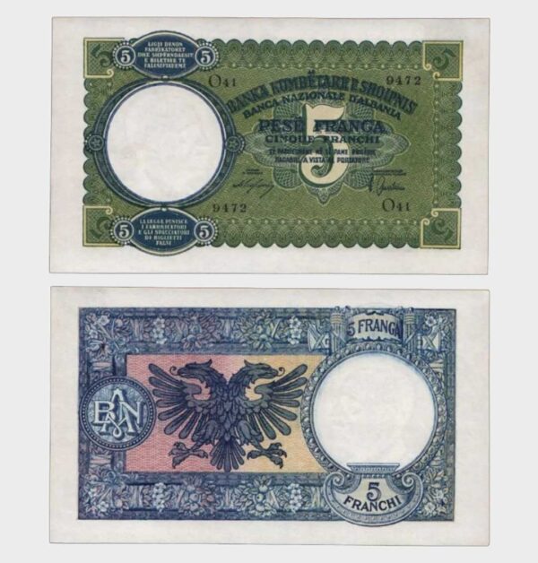 1939 - 5 Franga