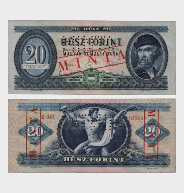1960 - 20 Forint - MINTA