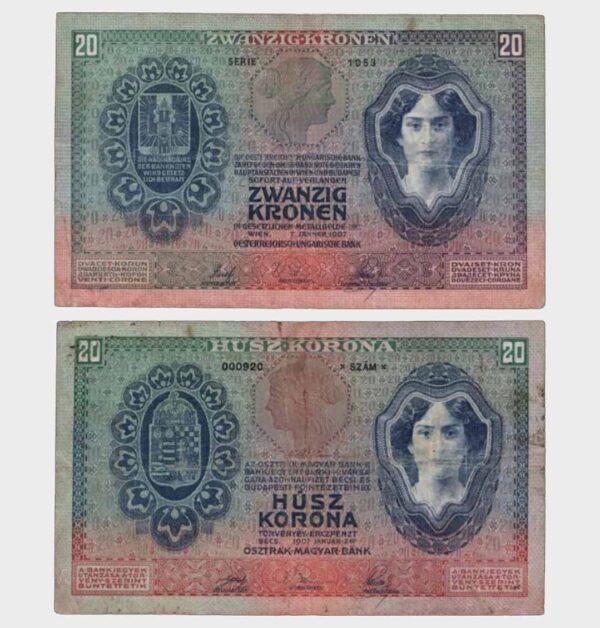 1907 - 20 Kronen