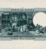 1938 - 5000 Pesetas - PROOF - Image 4
