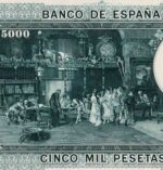 1938 - 5000 Pesetas - PROOF - Image 5