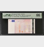 2002 - 10 Euro - ERROR - PMG 66 - Image 2
