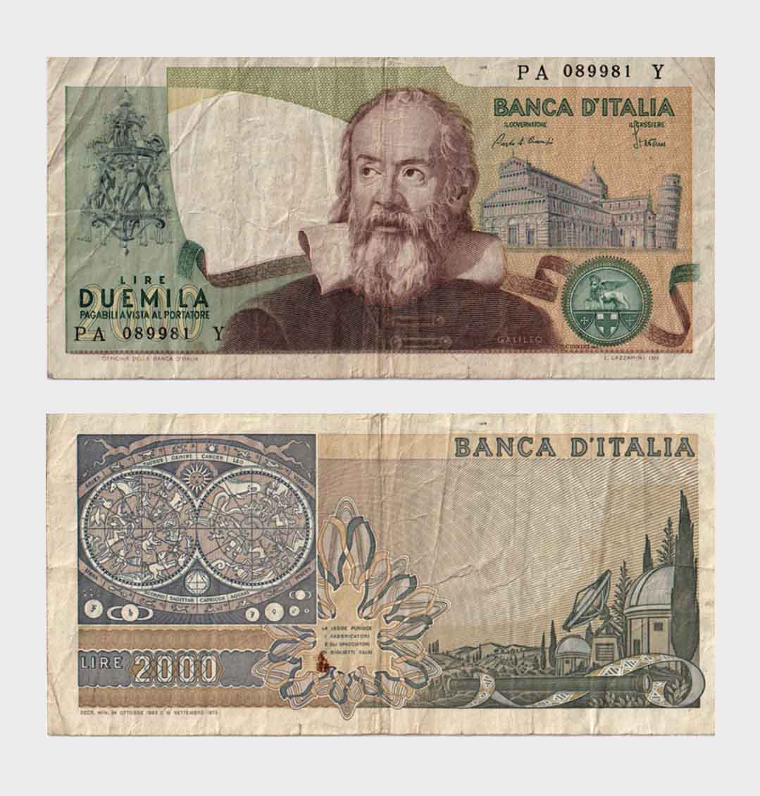 #ED5306 - Italy 1983 - 2000 Lire - Image 1