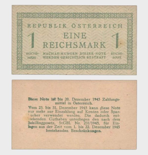 1945 - 1 Reichmark