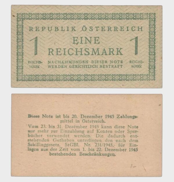 1945 - 1 Reichsmark