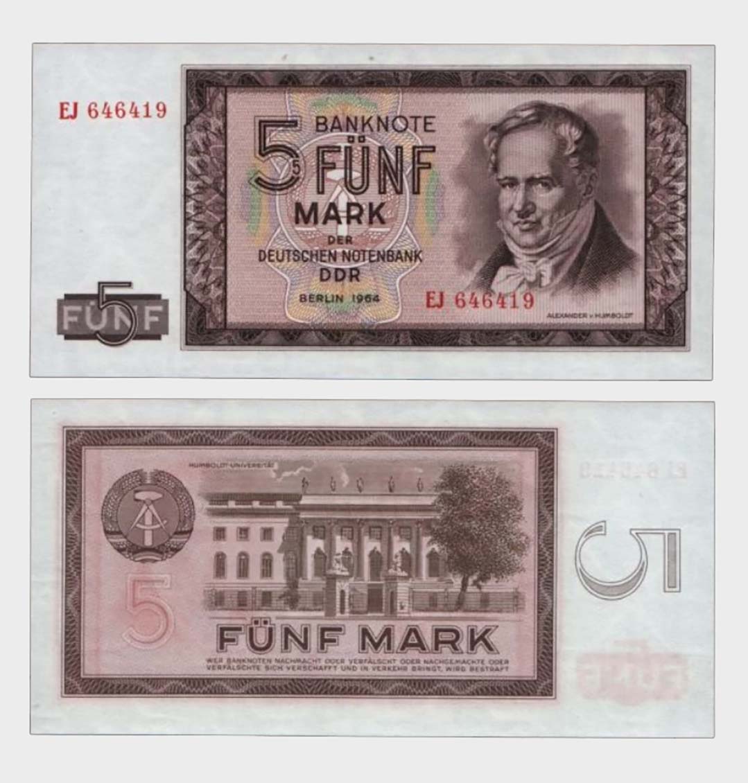 #CO7966 - Germany 1964 - 5 Mark - Image 1