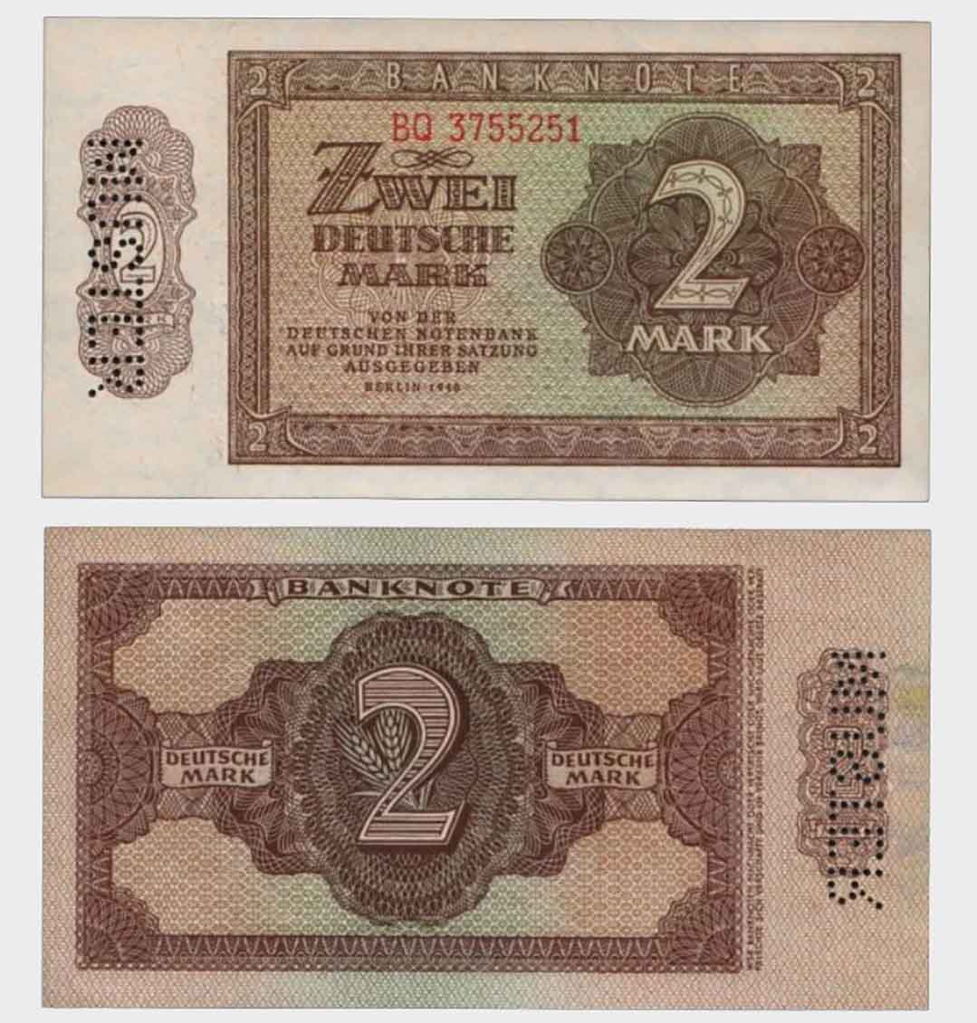 #CO7967 - Germany 1948 - 2 Mark - MUSTER - Image 1